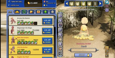Ragnarok Clicker screenshot