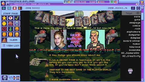 Hypnospace Outlaw screenshot