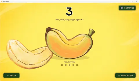 Peel a banana screenshot