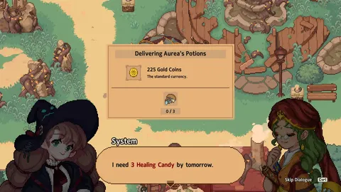 Little Witch in the Woods screenshot