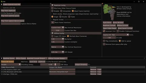 Vint: Realtime Video Interpolation and CRT Emulation screenshot