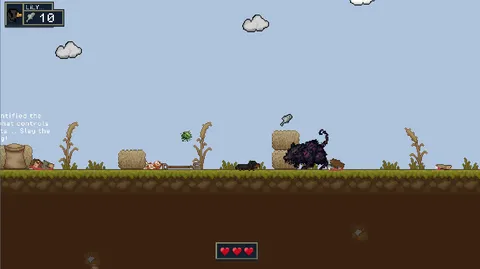 Hungry Lily & The Fallen Knight screenshot