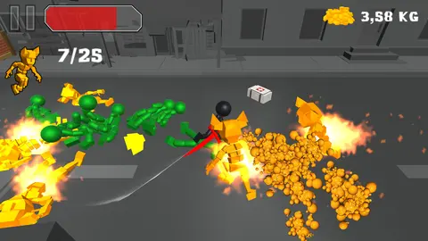 Stickman Killing Zombie screenshot