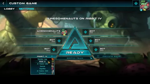 Awesomenauts screenshot