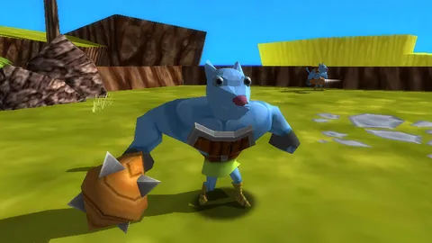 Georgie-Yolkie 64 - The Furry Tale screenshot