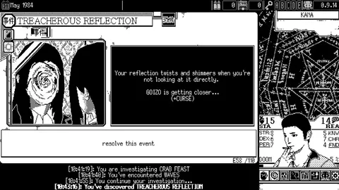 WORLD OF HORROR screenshot