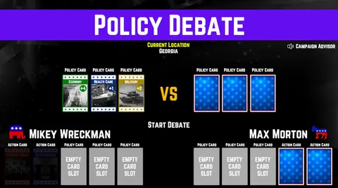 American Election Simulator screenshot