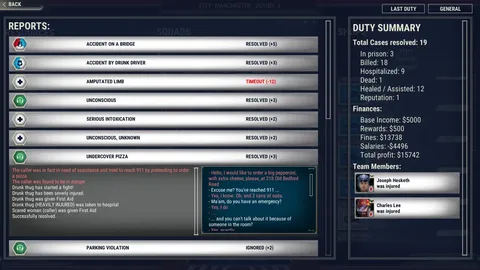911 Operator screenshot