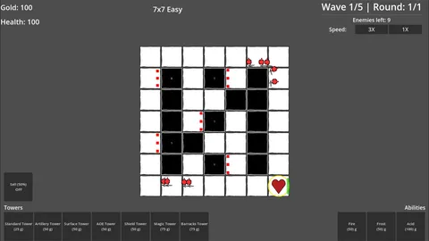 Grid Battles screenshot