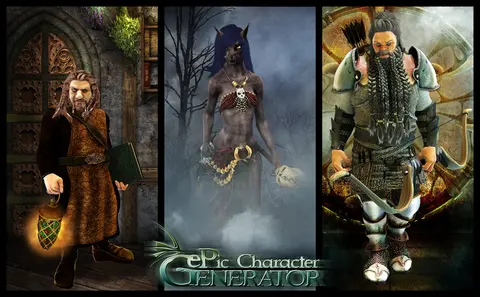 ePic Character Generator screenshot