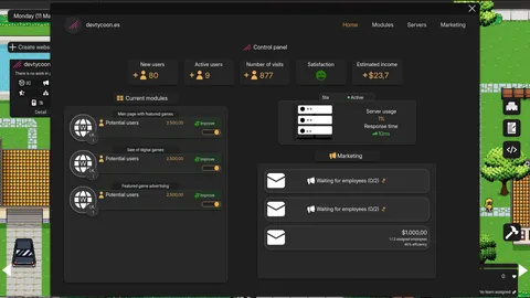 DevTycoon screenshot