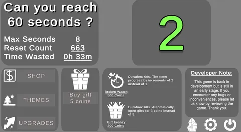 Can you reach 60 seconds screenshot