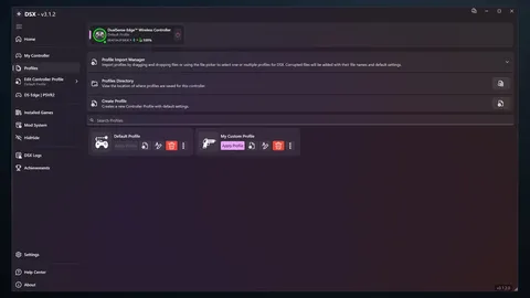 DSX screenshot