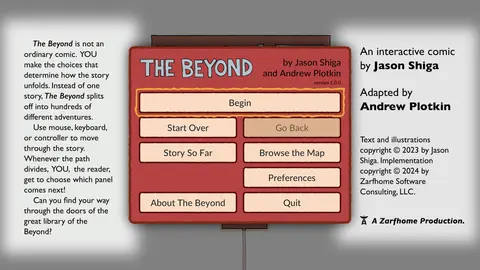 The Beyond: An Interactive Comic Book screenshot