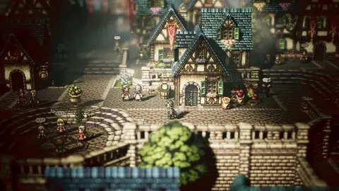 Octopath Traveler screenshot