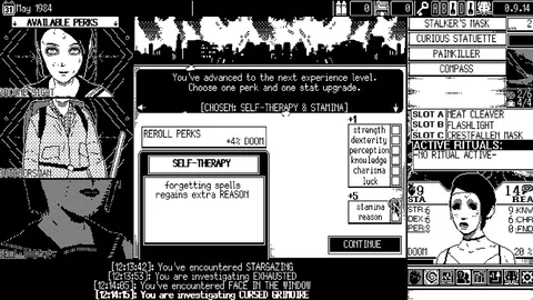 WORLD OF HORROR screenshot