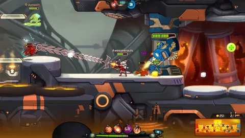 Awesomenauts screenshot