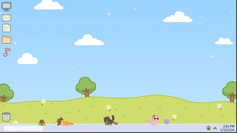 Digital Desktop Cats screenshot