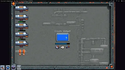 Widget Inc. screenshot