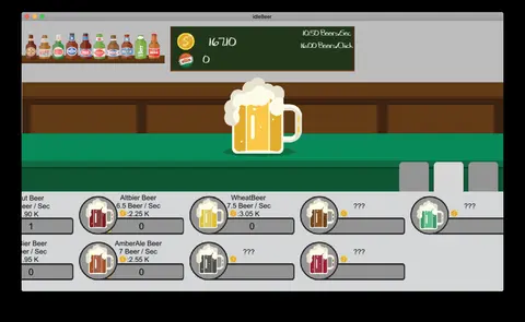 idleBeer screenshot