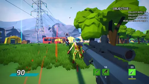Escape From Infection Zone screenshot