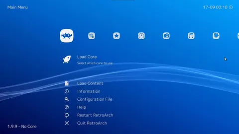 RetroArch screenshot