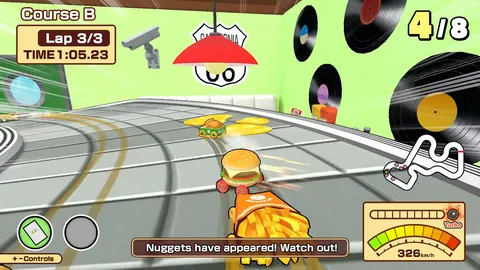 BURGER RACE screenshot