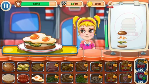 Top Burger Shop Simulator screenshot