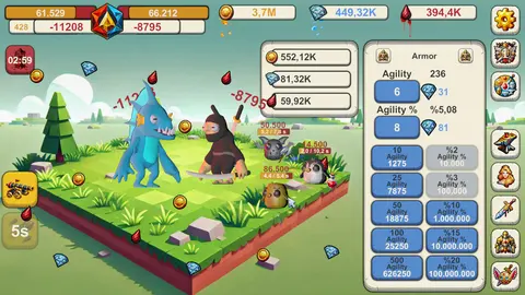Infinite Idle: Online Clicker RPG screenshot
