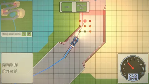 Delta Vector - Turn Based Racing screenshot