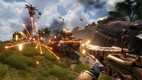Volcanoids screenshot
