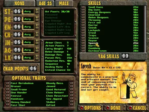 Fallout 2: A Post Nuclear Role Playing Game screenshot