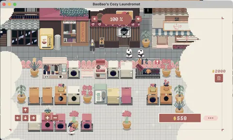 Bao Bao's™ Cozy Laundromat screenshot