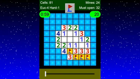 Non-Euclidean Minesweeper screenshot