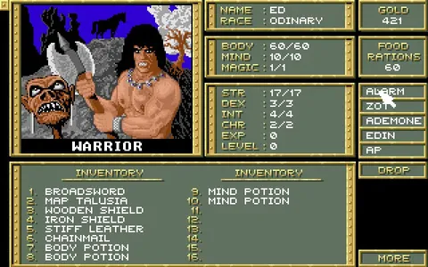 Spirit of Adventure screenshot