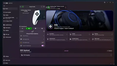 DSX screenshot