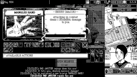 WORLD OF HORROR screenshot