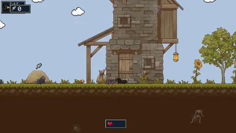 Hungry Lily & The Fallen Knight screenshot