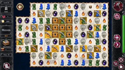Jewel Match Dracula Collector's Edition screenshot