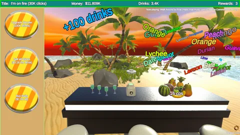 Tropical Clicker screenshot