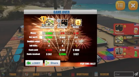 Rento Fortune: Online Dice Board Game (大富翁) screenshot