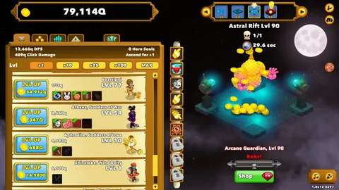 Clicker Heroes screenshot