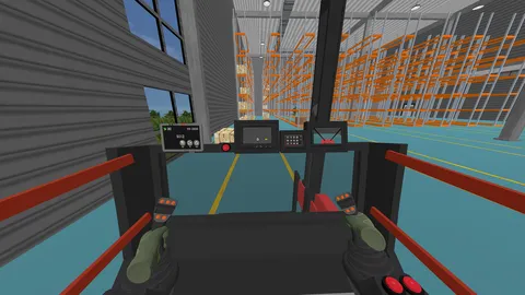 Forklift Driving Simulator VR screenshot