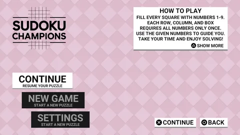SUDOKU CHAMPIONS screenshot