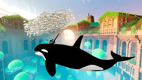 Sword of the Sea screenshot
