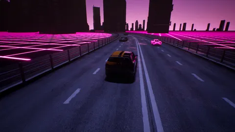 Synthwave Burnout screenshot