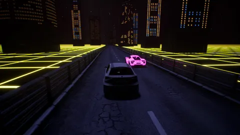 Synthwave Burnout screenshot