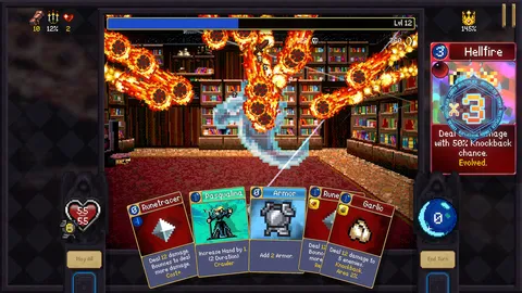 Vampire Crawlers: The Turbo Wildcard from Vampire Survivors screenshot