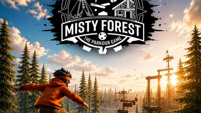 Misty Forest: The Parkour Game cover