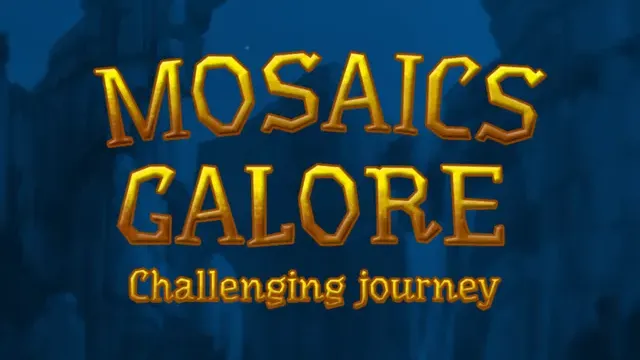 Mosaics Galore. Challenging journey cover